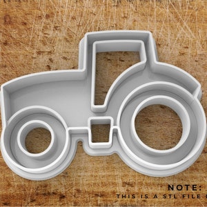Tractor Cookie Cutter STL file