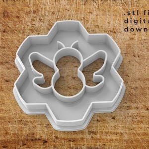 Bee Cookie Cutter STL file