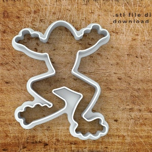 Frog cookie cutter STL file