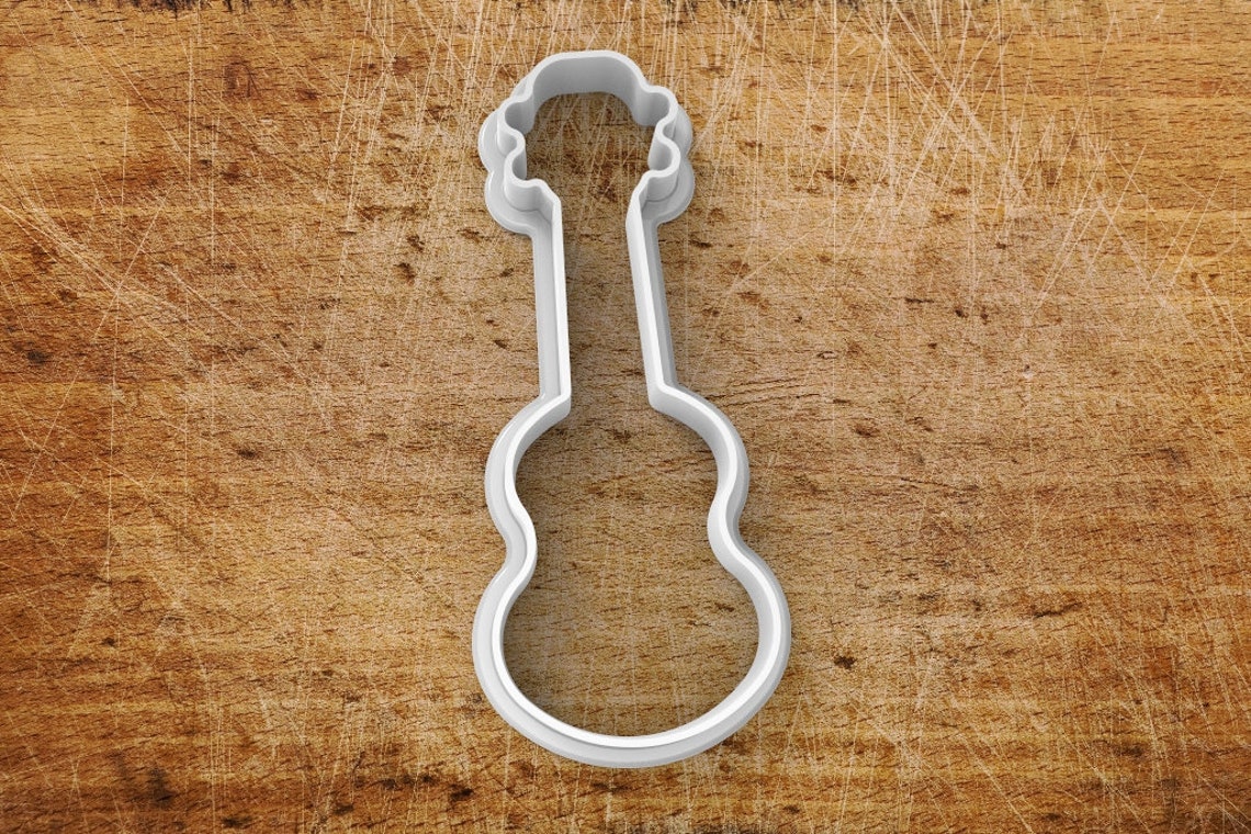 Guitar Cookie Cutter STL file Etsy
