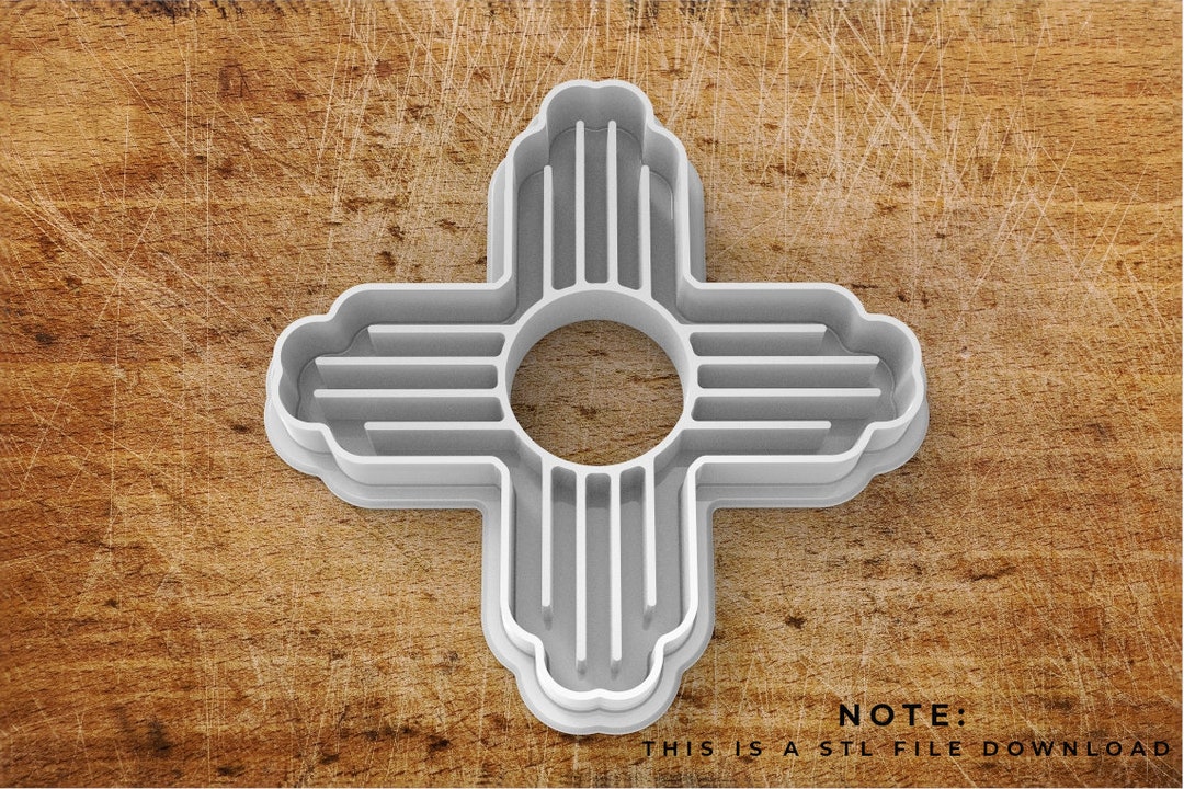 Zia Sun Cookie Cutter STL File Etsy