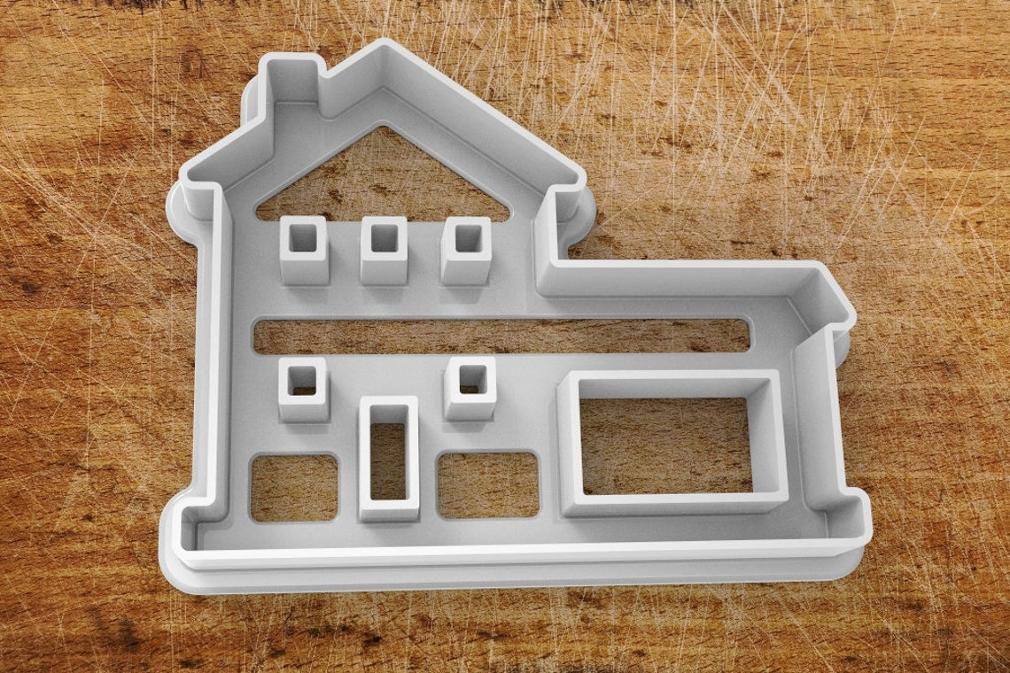 House Cookie Cutter STL file Etsy