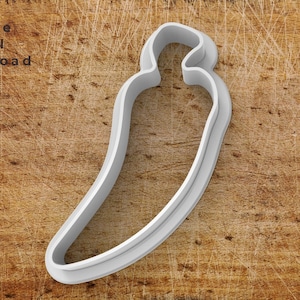 Chili Pepper Cookie Cutter STL file