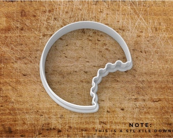 Cookie Bite Cookie Cutter STL file