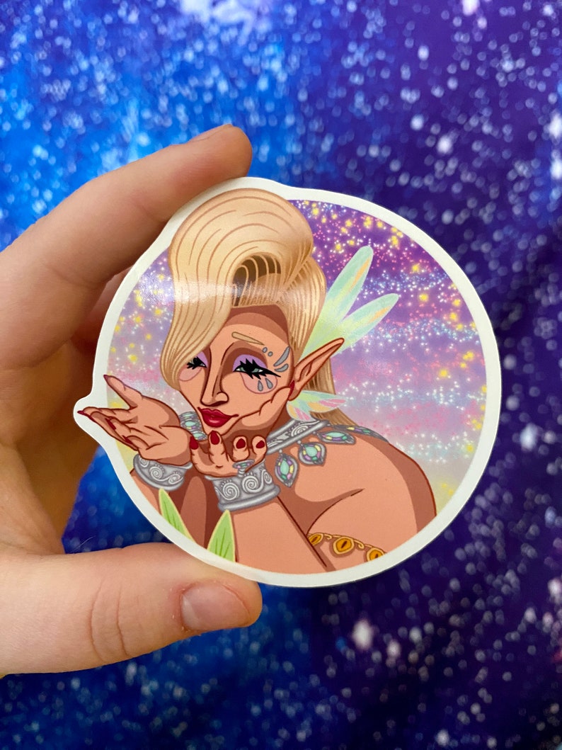 Great Fairy Fountain Cotera BOTW Glossy Vinyl Sticker Etsy