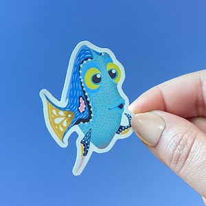 Dory Alebrije |  Waterproof Vinyl Disney Die Cut Dia De Los Muertos Sticker for bottle laptop phone cases Finding Nemo