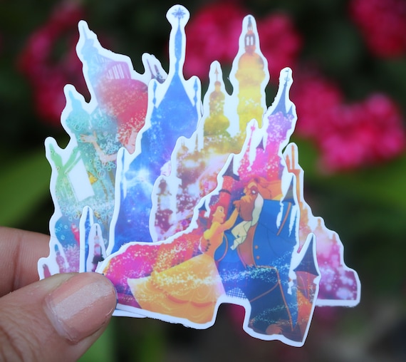 Disney Princess Castle Series 1 | Waterproof Die Cut Vinyl Sticker