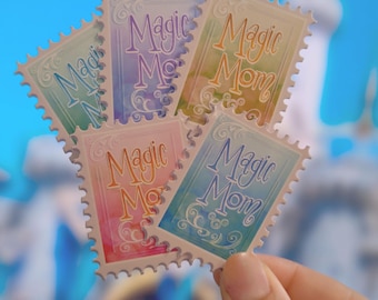Sello Mamá Mágica - Vinilo Adhesivo Mamá Disney Impermeable para Botella de Agua Hydroflask Disneyland Parks Madre Mamá Futura Mamá