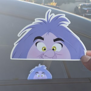 Mad Madame Mim Villains auto sticker sticker | Sword in the Stone waterdichte vinyl gestanste sticker Disney