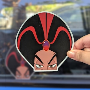 Jafar Auto Aufkleber Aufkleber | Aladin wasserdichte Vinyl gestanzte Aufkleber Disney