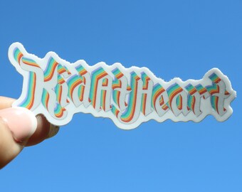 Kid At Heart / Logotipo de Disneyland Inspirado en vinilo impermeable Troquelado Sticker