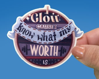 Luisa Encanto Sticker: Female Empowerment, Waterproof Vinyl Decal