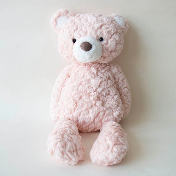 Pink Plush Teddy Bear: Personalize 