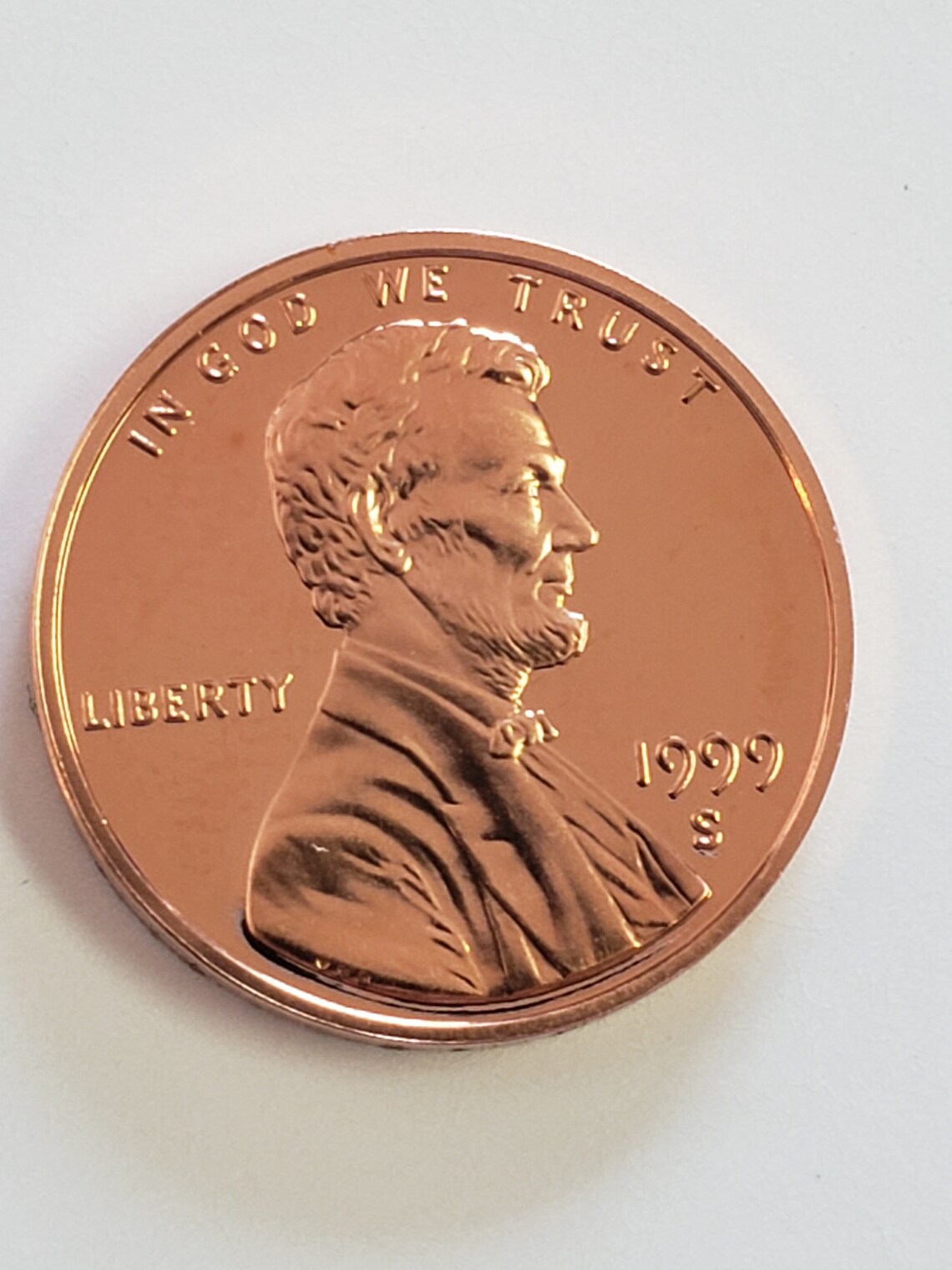 1999 RARE U.S. Penny misprint wide A-M | Etsy