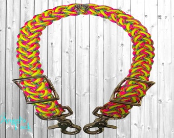 Sangle De Poitrail Décorée Pour Cheval MOUSM, Ajustable 23-30" X 1.75", Neuve