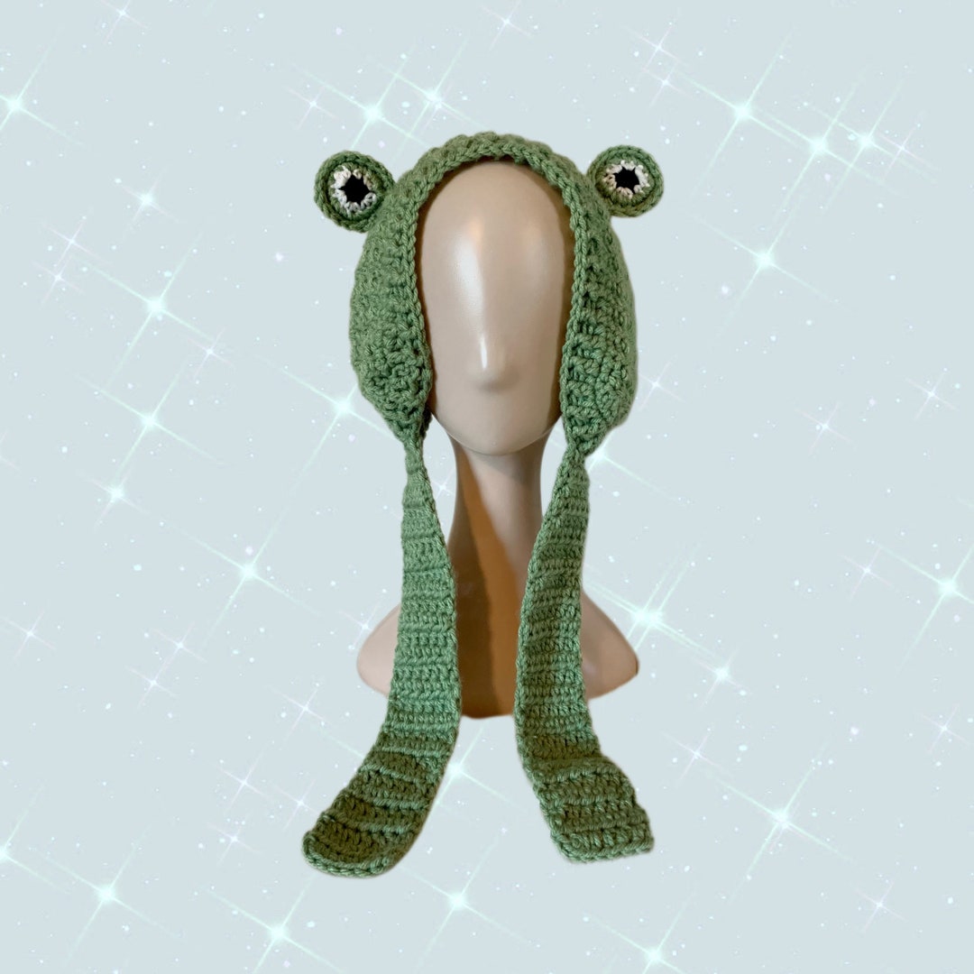Crochet Frog Ear Muffs Ear Warmers Etsy