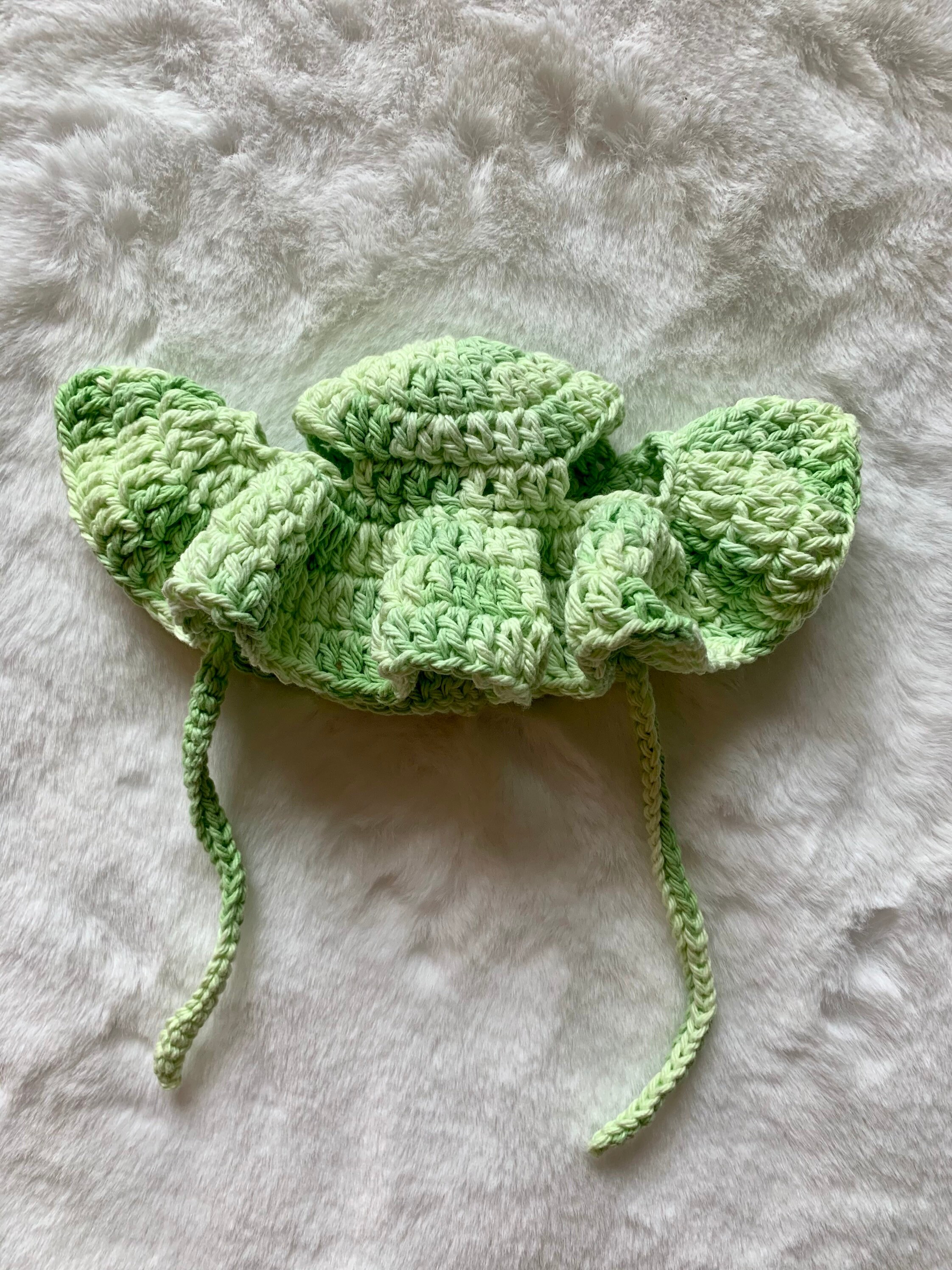 Gehäkelte Baumwolle Hund Sonnenhut Etsy