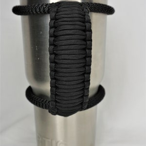 One MissionX Paracord Handle Compatible with Yeti Rambler 36oz 26oz 18oz 12oz 46oz Water Bottles, Durable Carrier Strap - HolderColorful