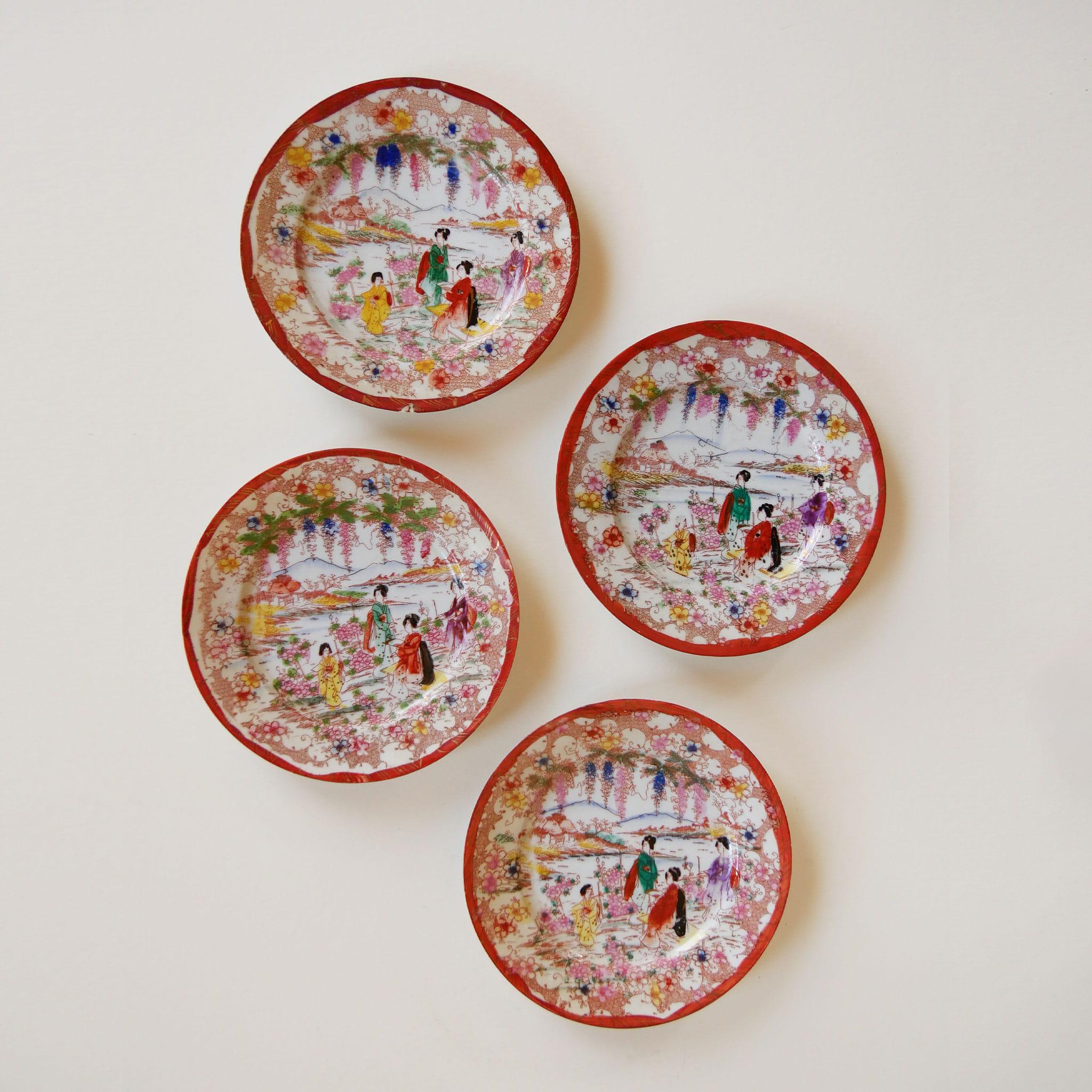 Antique Japanese Small Plate - Etsy