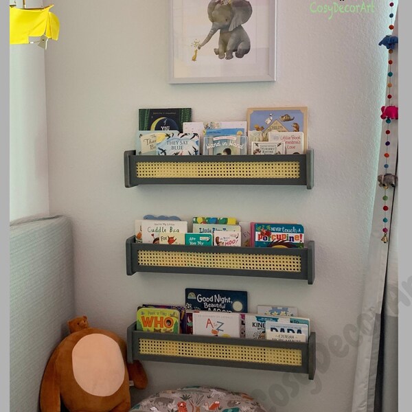 Floating Bookshelf Etsy