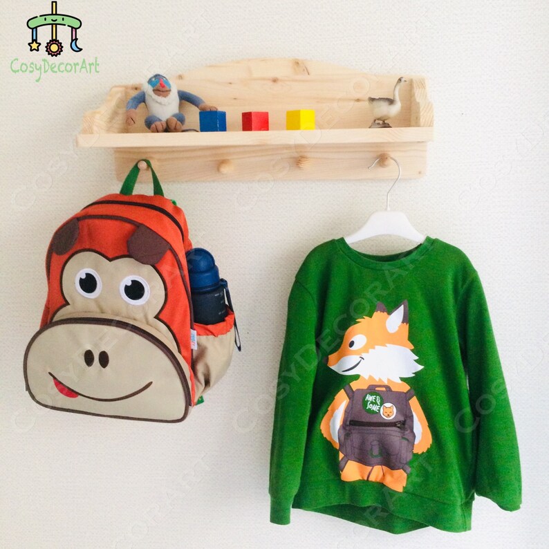 Floating Shelf for Nursery Kids Room Book Shelves With 4 Etsy