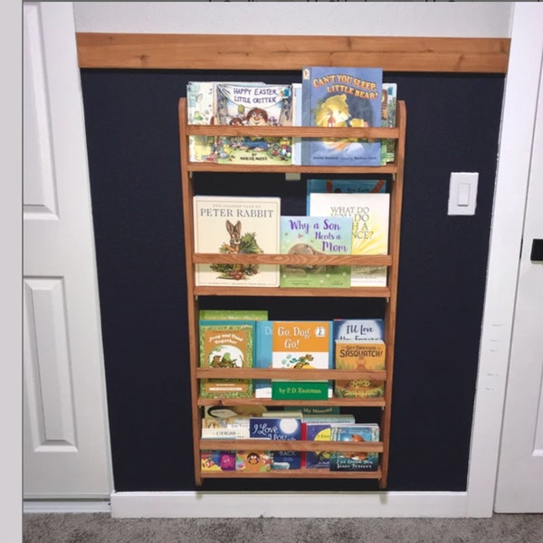 Kids Bookshelf Etsy