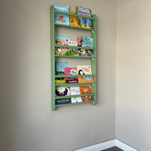 Kids Bookshelf, Montessori Bookshelf, Baby Bookshelf, Nursery Bookshelf, Kids Bookcase, Montessori Bookcase, Nursery Decor,Gift for Baby image 7