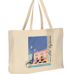 sac fourre-tout pour le quotidien en toile de coton, pour la plage, transport ordinateur, cabas pour les courses, tote bag d'épicerie