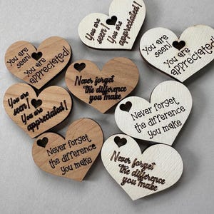 Small Token Sign Appreciation Token, Kindness Tokens, Volunteer Recognition, Teacher ...