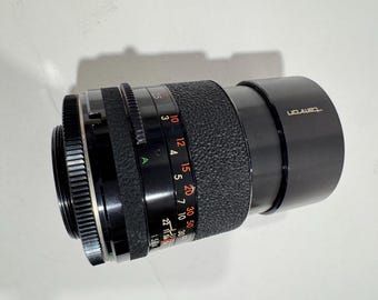 Vintage Tamron 135mm f/2.8 Telephoto Lens • Pentax K Adaptall, Japan