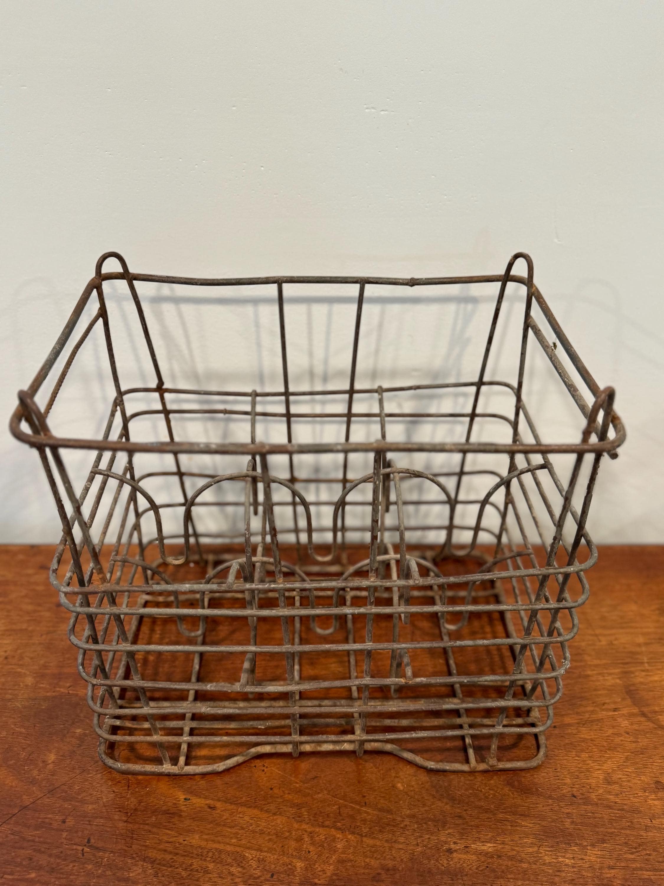 Vintage Metal Crate - Etsy