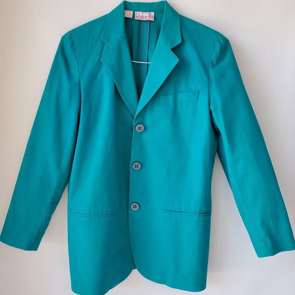 Vintage Rafaella Torque Linen Blazer