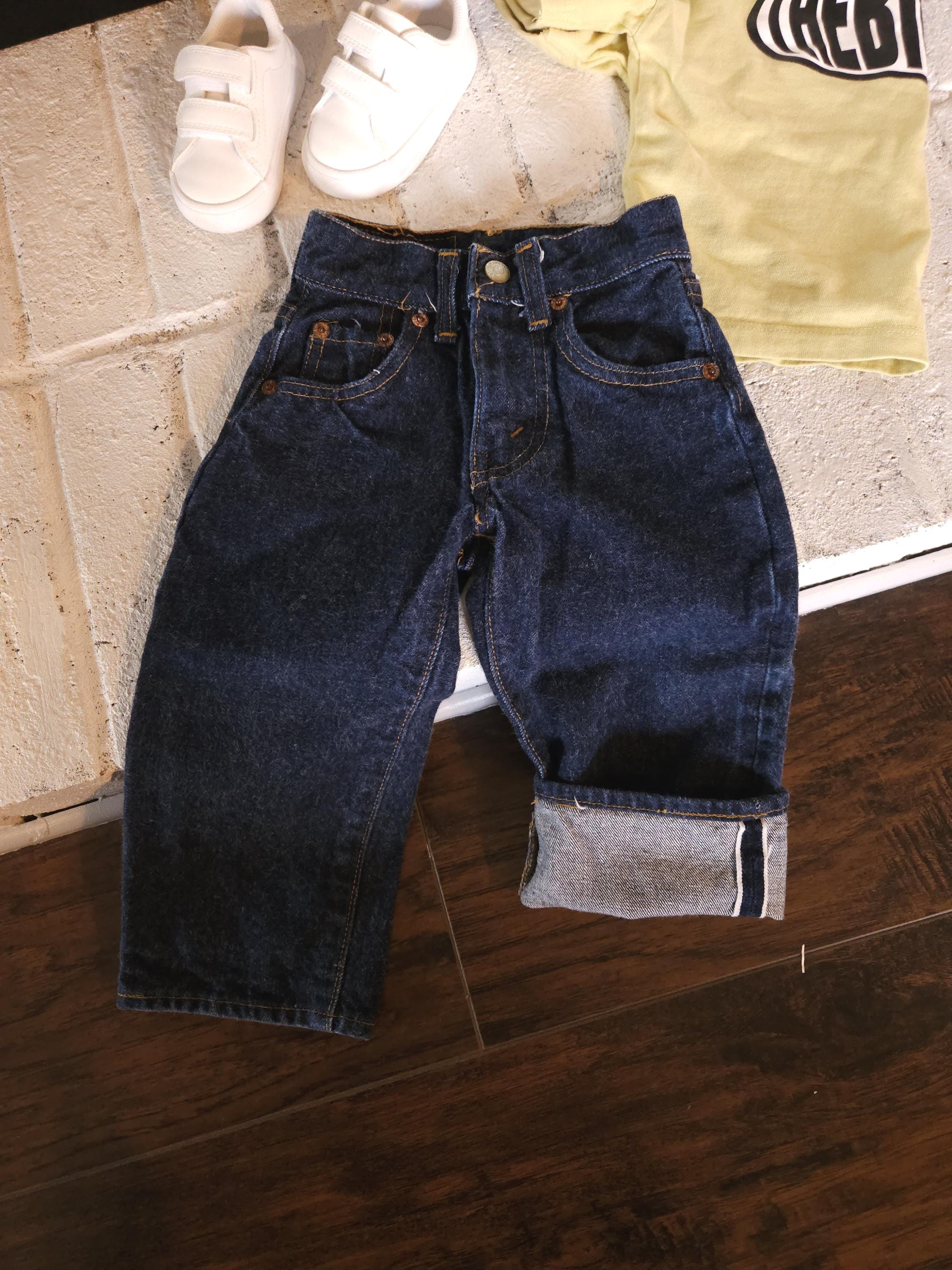 希少ヴィンテージ リーバイス ビッグE キッズジーンズ 302-0117