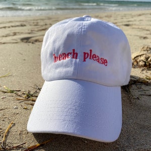 Beach Please dad hat