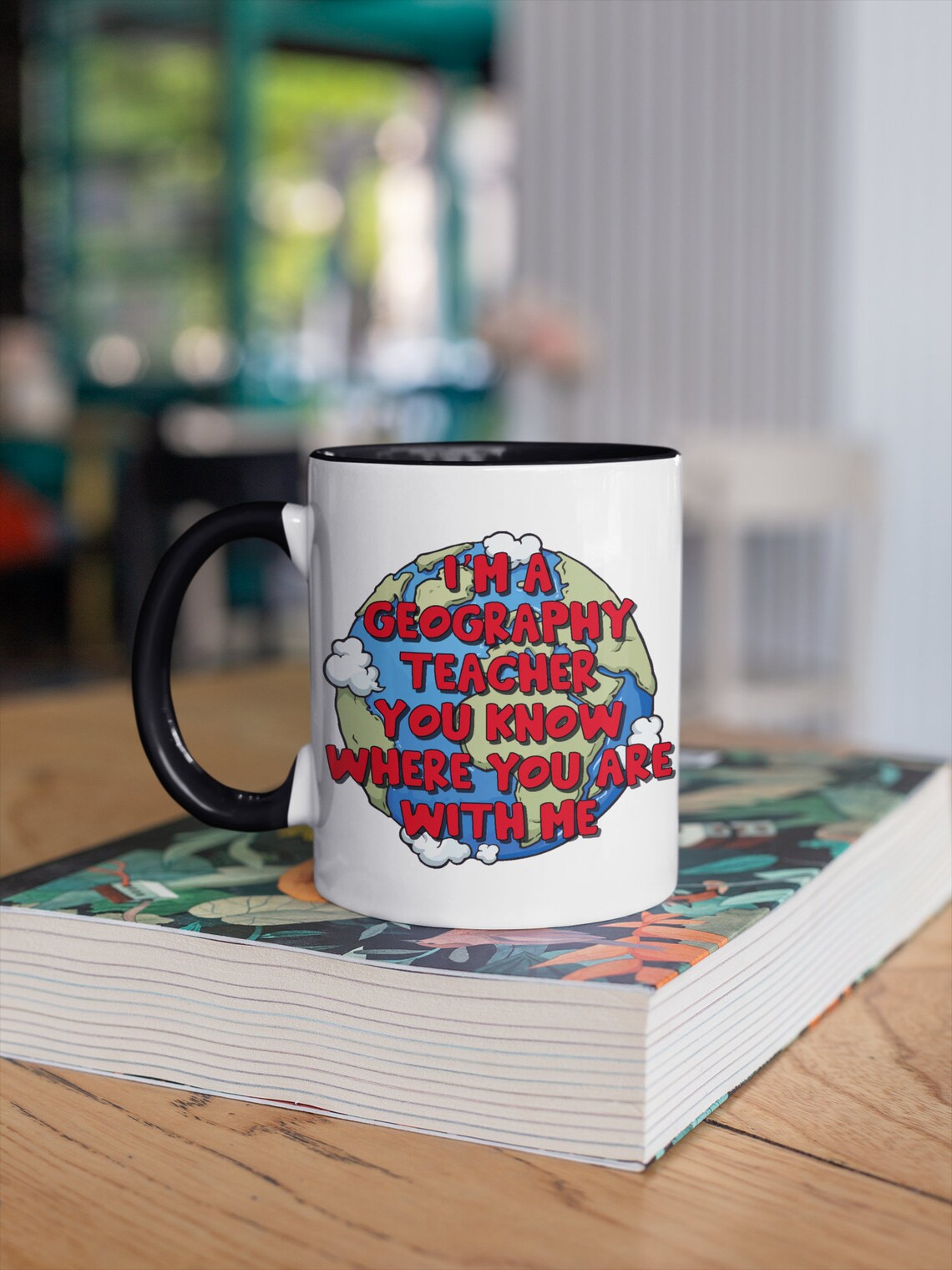 I Am A Geography Teacher Mug Student Gift Idea Novelty Etsy