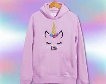 little girl unicorn sweater