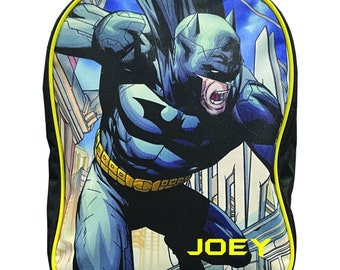 personalised batman backpack