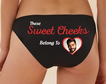 Personalised name sweet cheeks funny valentine's ladies boyshorts underwear Personalised name sweet cheeks funny valentine's ladies boyshorts underwear
