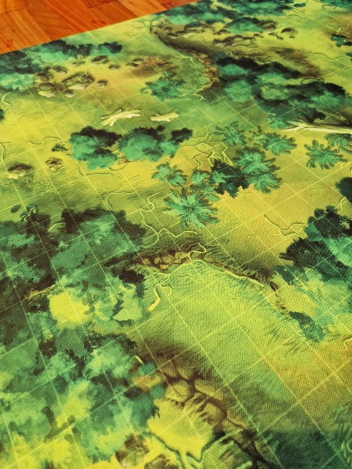 Swamp Battle Mat Terrain Essentials Cast 'n Play Etsy