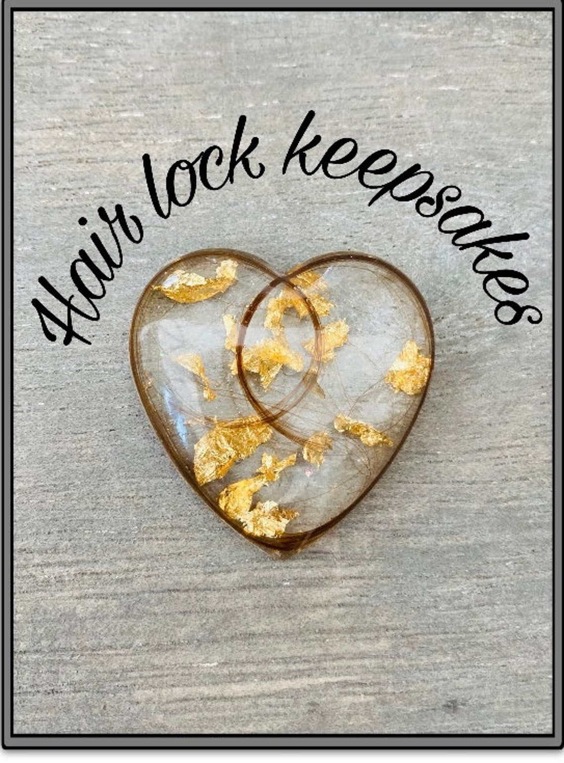 Hair lock keepsake Etsy