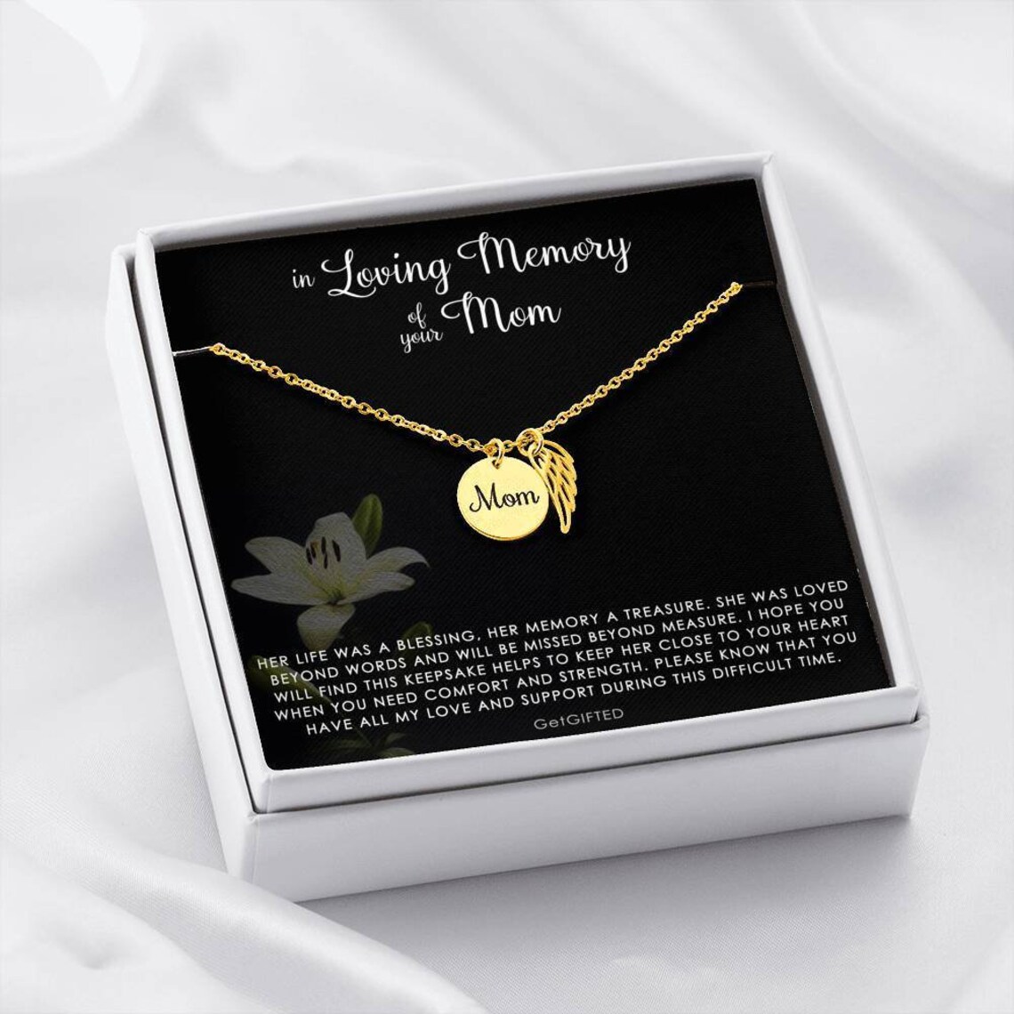 Loss of Mom Gift Grief Gift Sympathy Gift Mom Remembrance | Etsy
