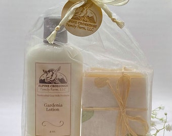 Gardenia Soap and Lotion Gift Set