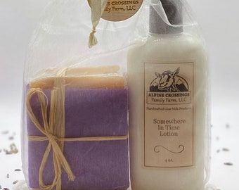 Somewhere In Time Soap and Lotion Gift Set