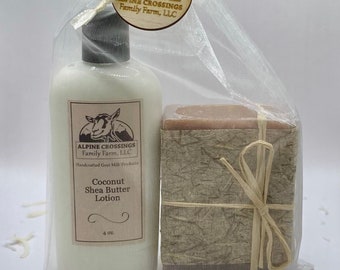 Toasted Coconut Soap and Lotion Gift Set