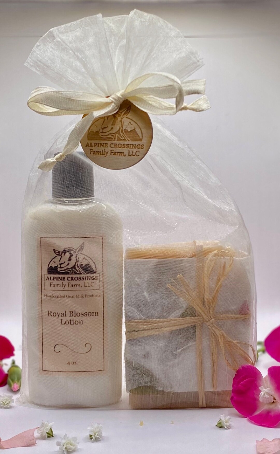 Royal Blossom Soap and Lotion Gift Set Etsy