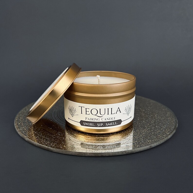 Tequila Pairing Candle, Tequila Lover Gift, Margarita Gift, 8oz Soy Wax