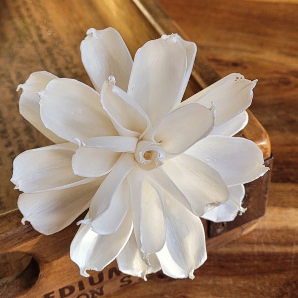 Solawood diffuser flowers with wire stem