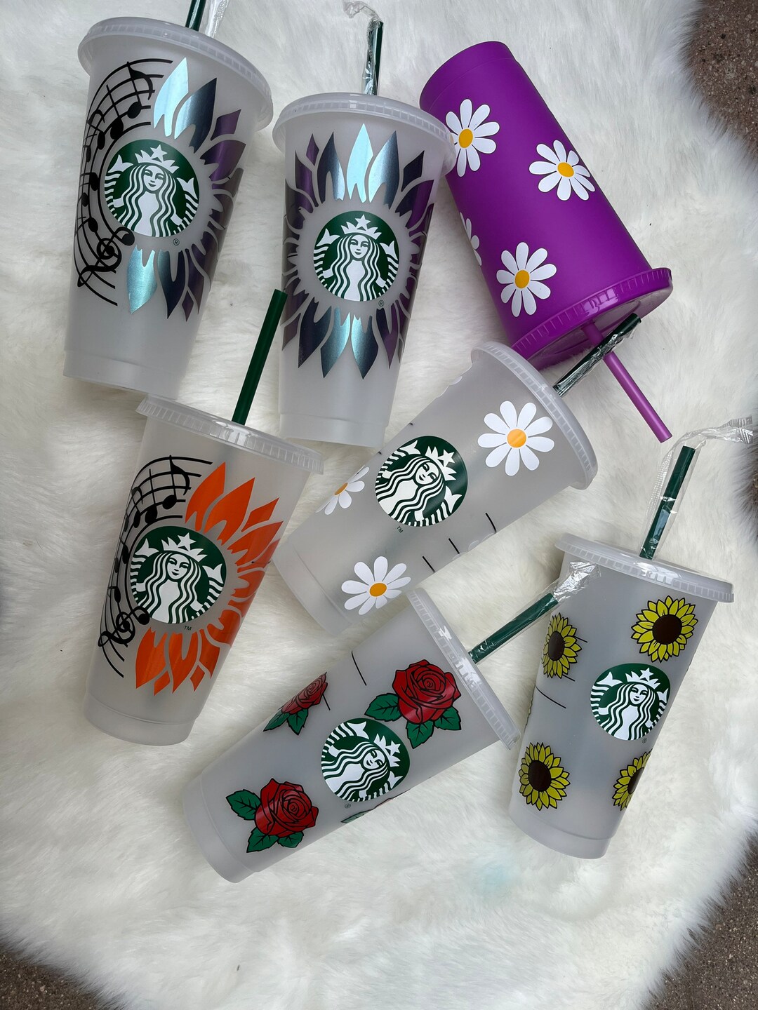 Starbucks Pattern Mug With Design Starbucks Handmade - Etsy