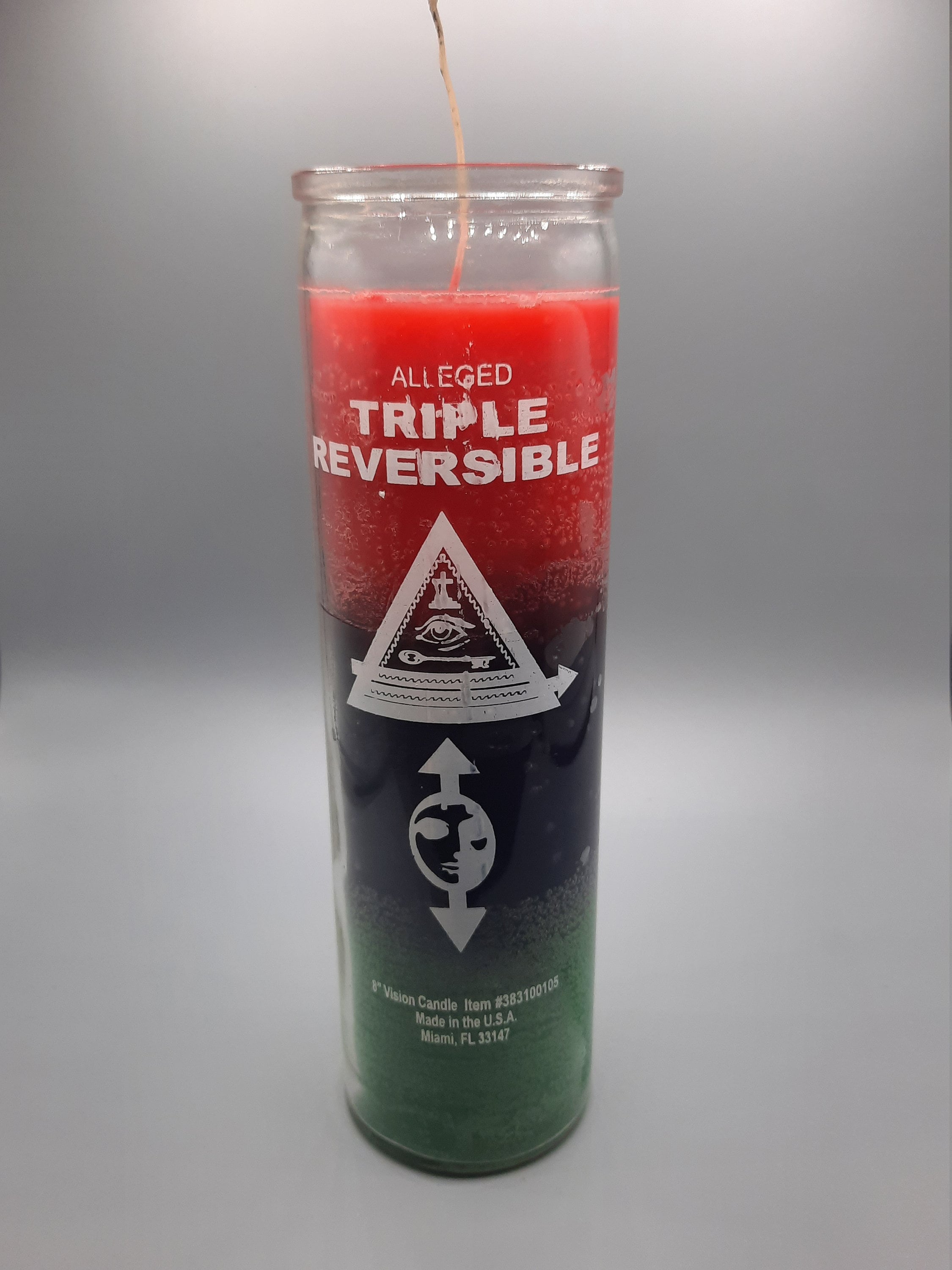 Triple Reversible 7 Day Candle Etsy