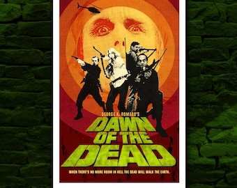 死霊のえじき 1985年日本公開ポスター – ヴィンテージホラー映画記念品